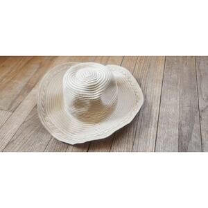 Free people mixed braided cowboy hat  sz small